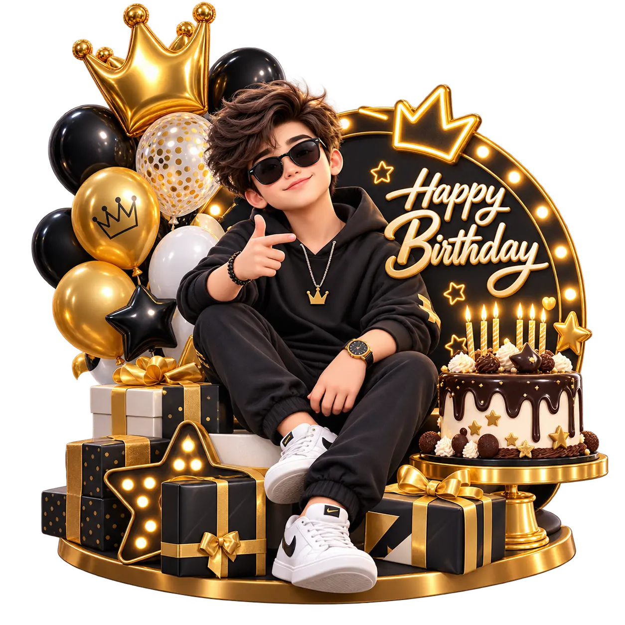 Birthday boy