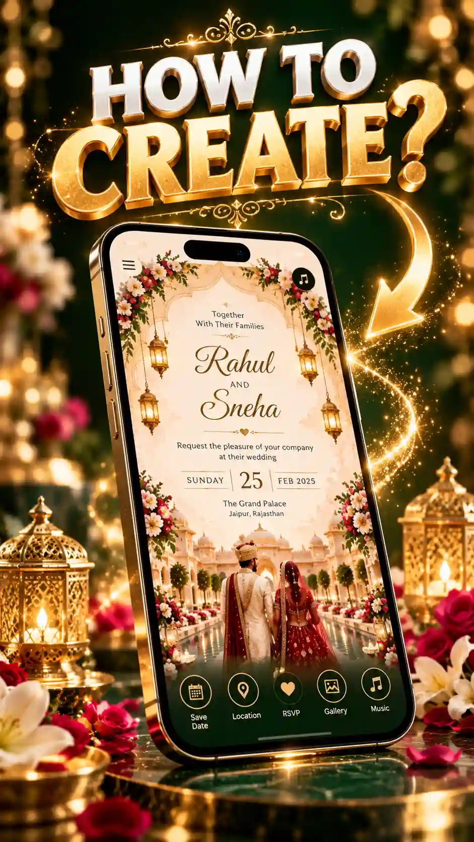 How to create digital invitation
